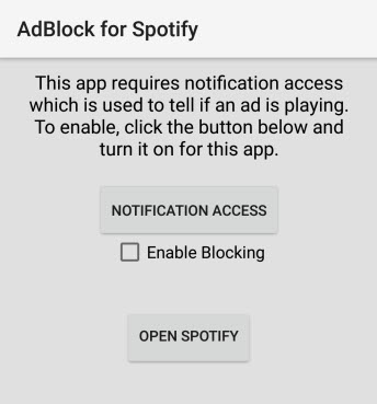 Spotify Adblock